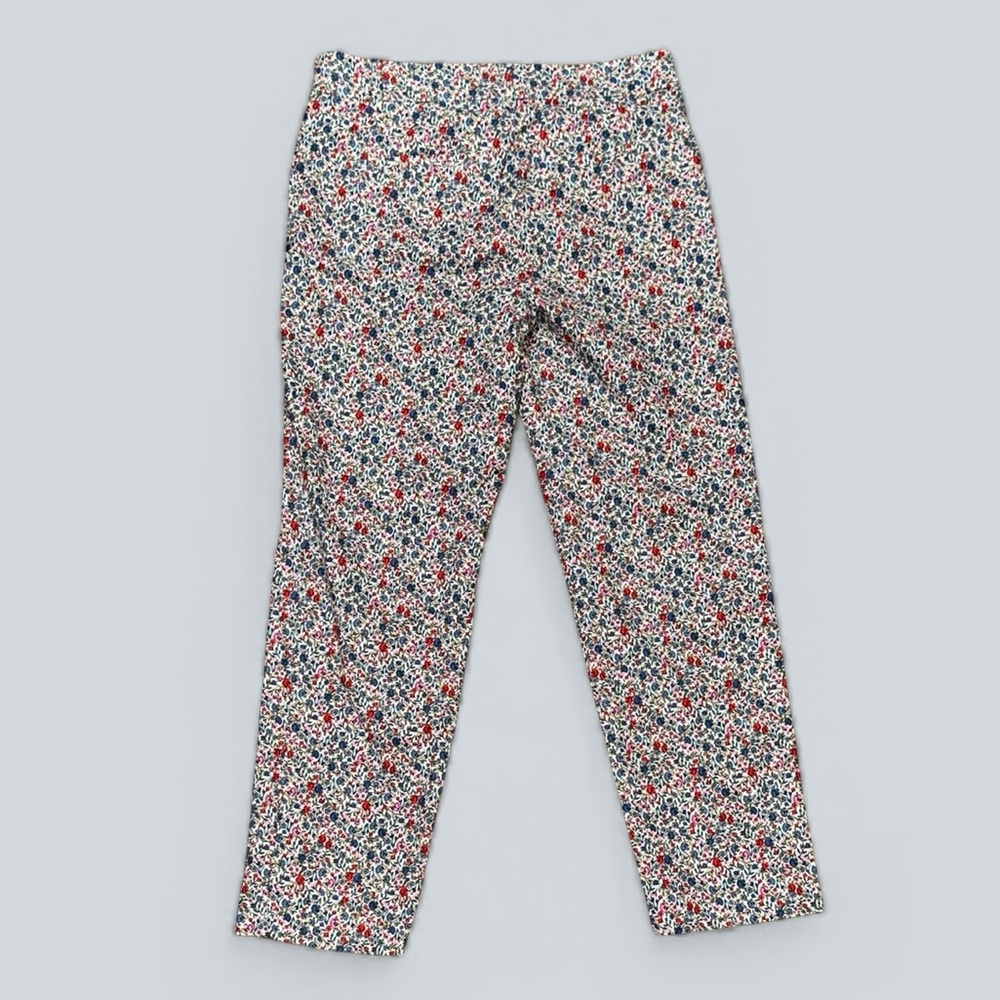 LOFT Riviera Slim Ankle Pants – Floral - Picture 4 of 8